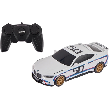 Машинка на радиоуправлении Rastar BMW 3.0 CSL 1:24, белый (454.00.90) - Pampik