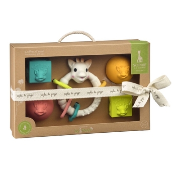 Подарунковий набір Vulli Жирафа Софі So Pure, 5 предметів (220135) - Pampik