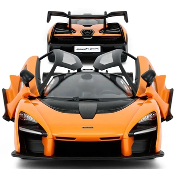 Машинка на радиоуправлении Rastar McLaren Senna 1:14, оранжевый (454.00.26) - Pampik - 3