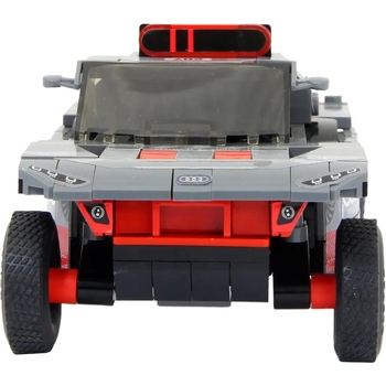 Машинка-конструктор Rastar Bricks Audi RS Q e-tron 1:30, 367 деталей, серый (454.00.87) - Pampik - 5