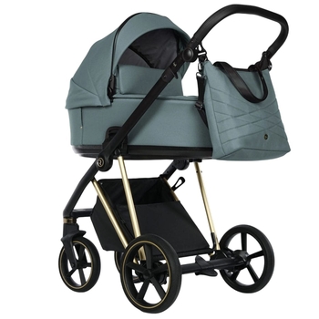 Універсальна коляска 2в1 Roan Ivi Pine Green Gold 2.0 (R-I-PG) - Pampik - 2