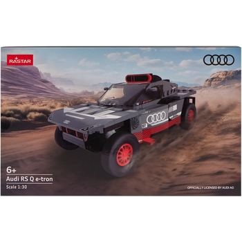 Машинка-конструктор Rastar Bricks Audi RS Q e-tron 1:30, 367 деталей, серый (454.00.87) - Pampik - 7