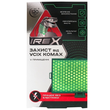 Пластина фумигационная Irex Защита от всех видов насекомых до 120 суток, 1 шт. - Pampik