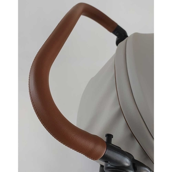 Універсальна коляска 2в1 Roan Bass Next Perl Dark Grey, екошкіра (R-BN-PD) - Pampik - 10