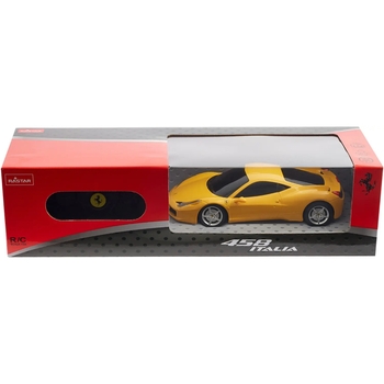 Машинка на радіокеруванні Rastar Ferrari 458 Italia 1:24, жовтий (454.00.55) - Pampik - 9