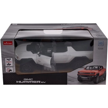 Машинка на радіокеруванні Rastar Hummer EV 1:16, білий (454.00.51) - Pampik - 12