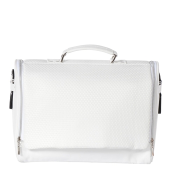 Універсальна коляска 2в1 Junama Mirror Satin 05, білий/ мідна рама (J-MS-05) - Pampik - 2