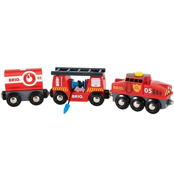 Рятувальний пожежний поїзд для залізниці Brio (33844) - Pampik - 2