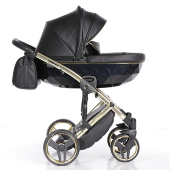 Універсальна коляска 2в1 Junama Fluo line V3 04, чорний (J-Fl-01) - Pampik - 7