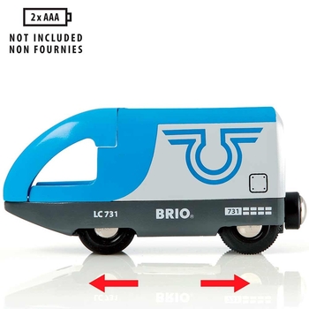 Дитяча залізниця Brio дворівнева з вокзалом (33512) - Pampik - 4