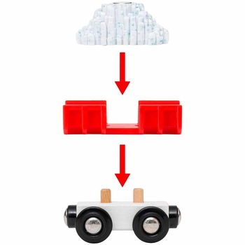 Снегоуборочный поезд для железной дороги Brio (33606) - Pampik - 5
