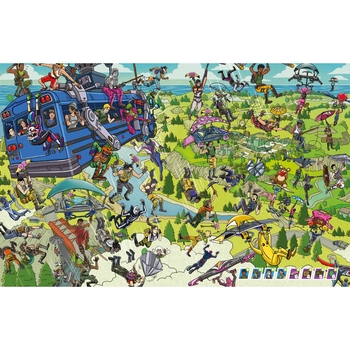 Віммельбух Артбукс Fortnite Official Куди подівся Джонсі? Шукай і знаходь - Джомік Тегідо (9786177940806) - Pampik - 3