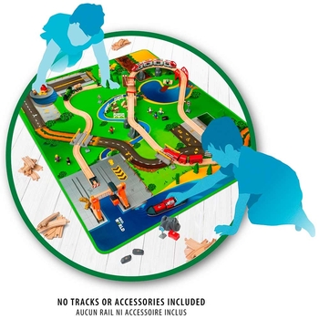 Ігровий килимок для залізниці Brio (33994) - Pampik - 5