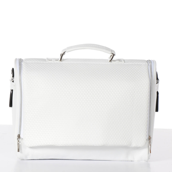 Універсальна коляска 2в1 Junama Mirror Satin 04, білий (J-MS-04) - Pampik - 17