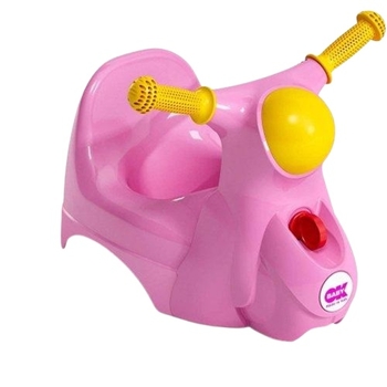 Горщик OK Baby Scooter зі звуковою фарою, малиновий (38226630) - Pampik