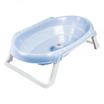 Ванночка OK Baby Onda Slim, анатомічна, 81,2 см, блакитний (38955540) - Pampik