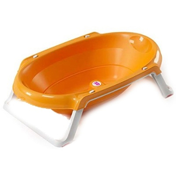 Ванночка OK Baby Onda Slim, анатомическая, 81,2 см, оранжевый (38954540) - Pampik