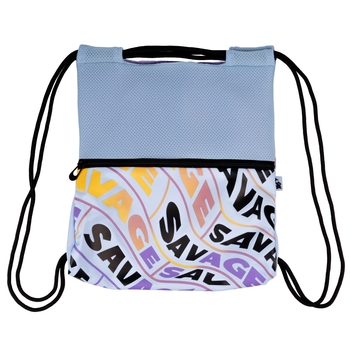 Сумка-рюкзак для взуття Yes SB-12 Savage, блакитний (533524) - Pampik - 2