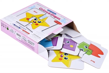 Пазл Same Toy Цвета и фигуры, 15 элементов (2196Ut) - Pampik - 2