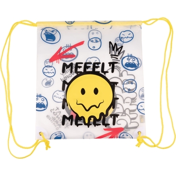 Сумка для взуття Yes SB-16 Smiley World, білий з сірим (533526) - Pampik - 2