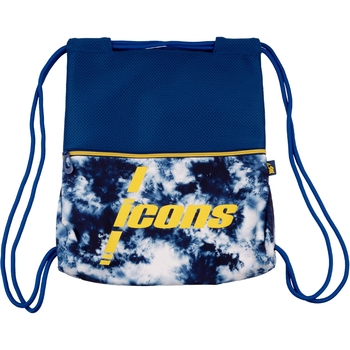 Сумка-рюкзак для взуття Yes SB-12 Icons, синій (533522) - Pampik - 2