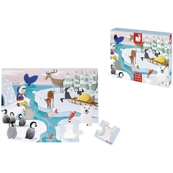 Пазл Janod Жизнь на льду, 20 элементов (J02773) - Pampik - 2