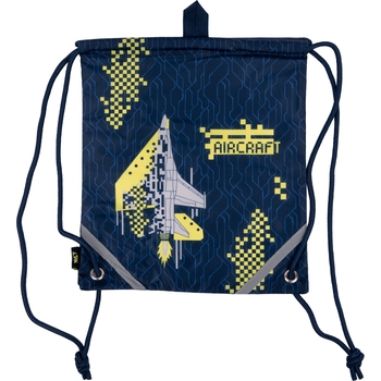 Сумка для взуття Yes SB-10 Aircraft, синій (533300) - Pampik