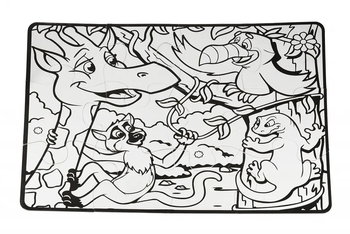 Пазл-розмальовка Same Toy Джунглі (2103Ut) - Pampik - 4