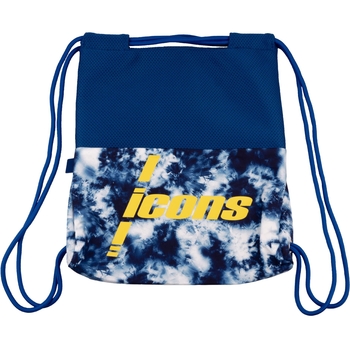 Сумка-рюкзак для взуття Yes SB-12 Icons, синій (533522) - Pampik