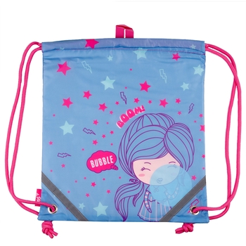 Сумка для взуття Yes SB-10 Girls Style, блакитний (533162) - Pampik