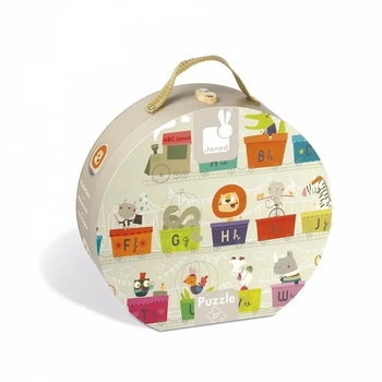 Пазли Janod Потяг-алфавіт, 27 елементів (J02928) - Pampik
