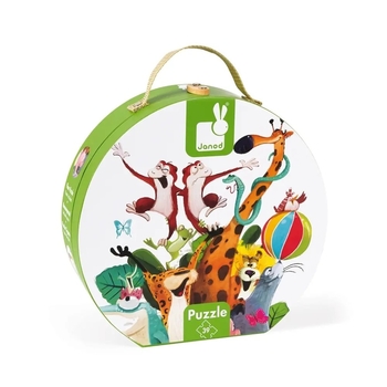 Пазл Janod Пирамидка из животных, 39 элементов (J02727) - Pampik - 2