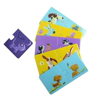 Развивающая игра-пазл Djeco Противоположности, 24 элемента (DJ08162) - Pampik - 5