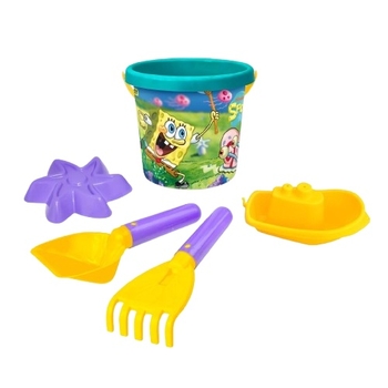 Набор для игр в песке Wader Губка Боб Sponge Bob, 5 элементов (81652) - Pampik