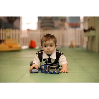 Ігровий набір Tigres Kid Cars Поліцейські машини, 3 шт. (39548) - Pampik - 4