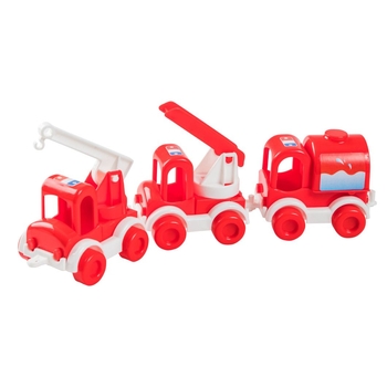 Ігровий набір Tigres Kid Cars Пожежна техніка, 3 шт. (39547) - Pampik - 2