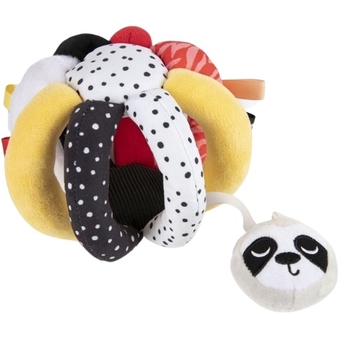 М'яка іграшка-м'яч з пищалкою та брязкальцем Canpol babies BabiesBoo (68/089) - Pampik