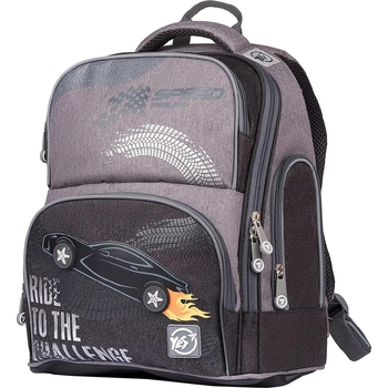 Рюкзак Yes S-30 Juno Max Ride to the challenge, серый (558737) - Pampik - 2