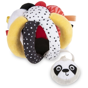 М'яка іграшка-м'яч з пищалкою та брязкальцем Canpol babies BabiesBoo (68/089) - Pampik - 3