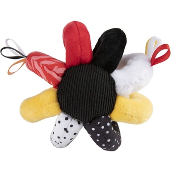 М'яка іграшка-м'яч з пищалкою та брязкальцем Canpol babies BabiesBoo (68/089) - Pampik - 4