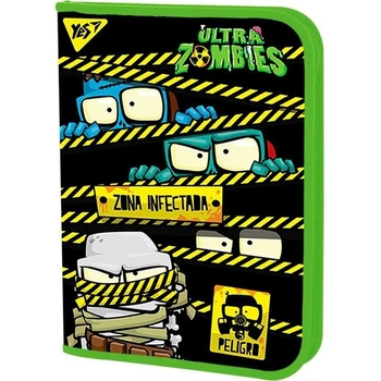 Папка для труда Yes Zombie, A4, на молнии (491802) - Pampik