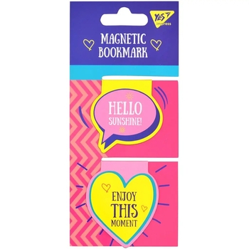 Закладки Yes Daily, магнітні, 2 шт. (707269) - Pampik