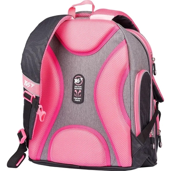 Рюкзак Yes S-30 Juno Max Yes style, серый с розовым (558738) - Pampik - 4