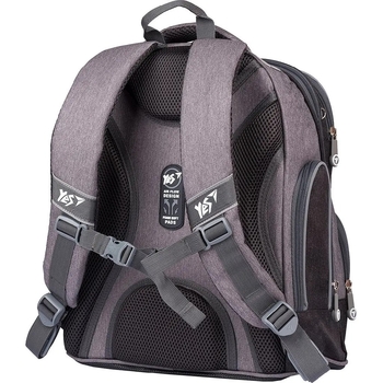 Рюкзак Yes S-30 Juno Max Ride to the challenge, серый (558737) - Pampik - 3