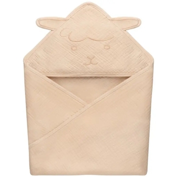 Полотенце Lionelo Muslin Hooded Towel Beige Sand, 100х100 см (LO-MUSLIN HOODED TOWEL BEIGE SAND) - Pampik