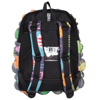 Рюкзак MadPax Bubble Half On Grrray, різнокольоровий (M/MON/GRE/HALF) - Pampik - 4