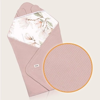 Одеяло для люльки Lionelo Travel Swaddle Blanket Pink Flower (LO-TRAVEL SWADDLE BLANKET PINK FLOWER) - Pampik - 3