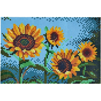 Термомозаика Hama Midi Большой набор: Искусство. Подсолнухи (HM-3608) - Pampik - 2