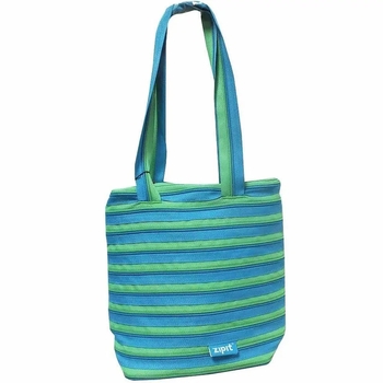 Сумка Zipit Premium Tote Turquise Blue & Spring Green (ZBN-15) - Pampik