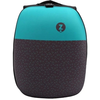 Рюкзак Zipit SHELL, чорний з бірюзовим (ZSHL-BG) - Pampik